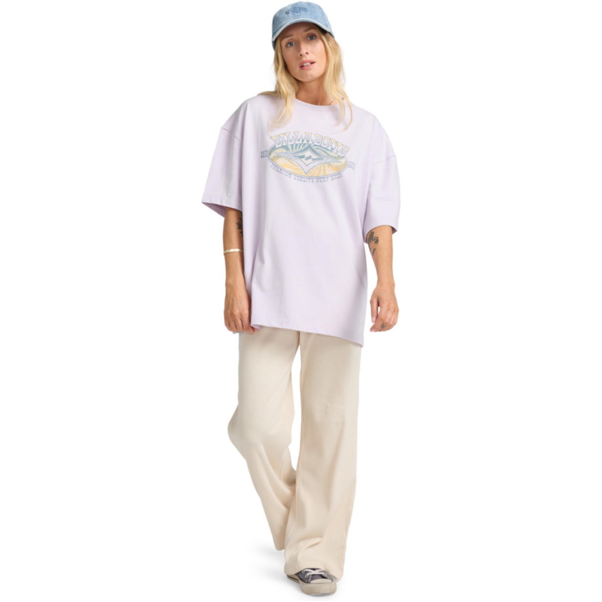 2025 Billabong Womens Quality Surf T-Shirt EBJZT00504 - Violet Ice